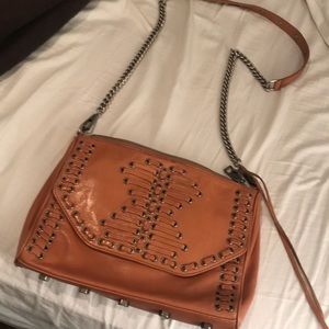 Tan Rebecca Minkoff cross body bag